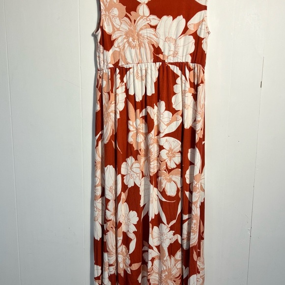 Isabel Maternity by Ingrid & Isabel Sleeveless Maxi Tropical Dress 1067* 42825 - Picture 2 of 4